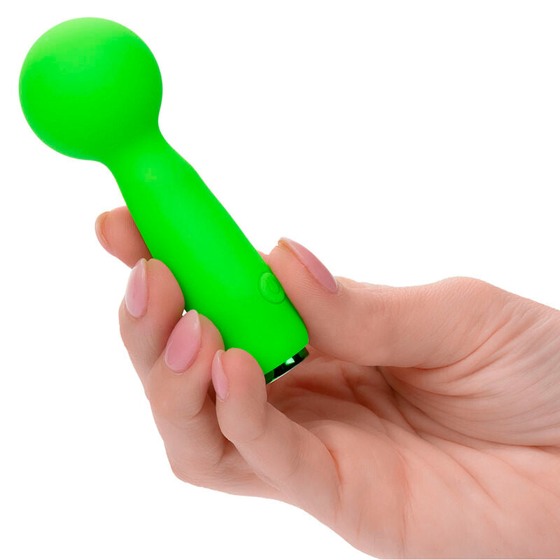 CALEXOTICS - NEON VIBES LE BUBBLY VIBE MINI VIBROMASSEUR 10 VIBRATIONS VERT