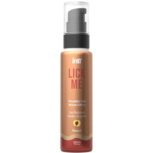 INTT - GEL COMESTIBLE LICK ME PEACH EFFET CHAUFFANT