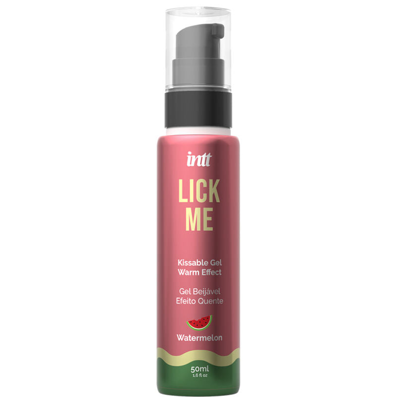 INTT - GEL COMESTIBLE LICK ME PASTÈQUE EFFET CHAUFFANT