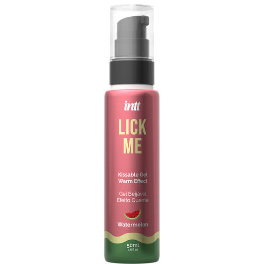 INTT - GEL COMESTIBLE LICK ME PASTÈQUE EFFET CHAUFFANT