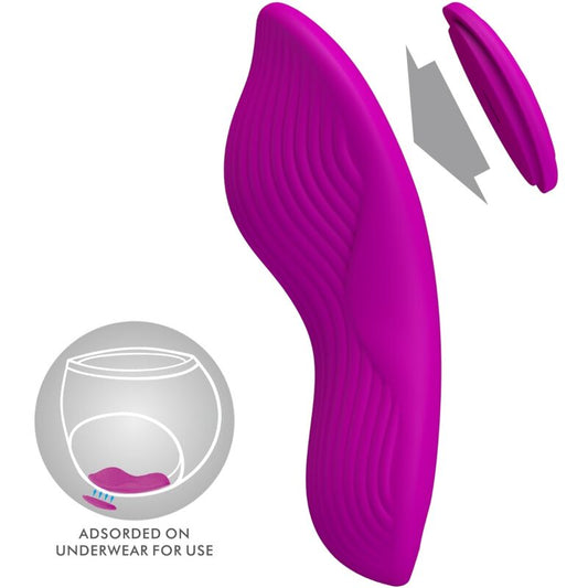 PRETTY LOVE - ROMARIO VIBROMASSEUR À LAY-ON TÉLÉCOMMANDE ROSE