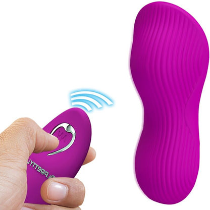 PRETTY LOVE - ROMARIO VIBROMASSEUR À LAY-ON TÉLÉCOMMANDE ROSE