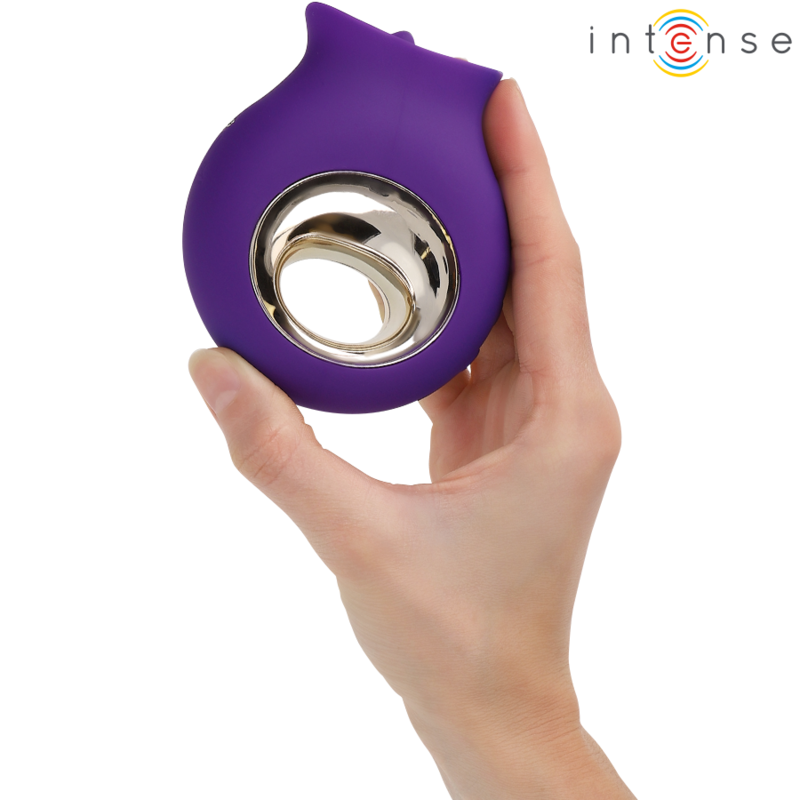 INTENSE - TULI STIMULATEUR CLITORIDIEN 9 VIBRATIONS & 9 OSCILLATIONS VIOLET