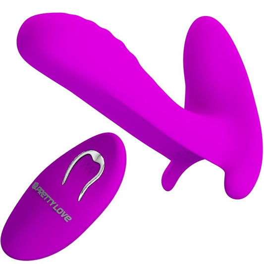 PRETTY LOVE - VIBROMASSEUR 12 VIBRATIONS TÉLÉCOMMANDE VIOLET