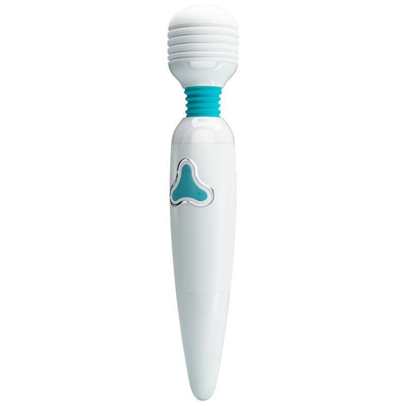 PRETTY LOVE - VIBROMASSEUR CLOUD WAND 7 VIBRATIONS BLANC