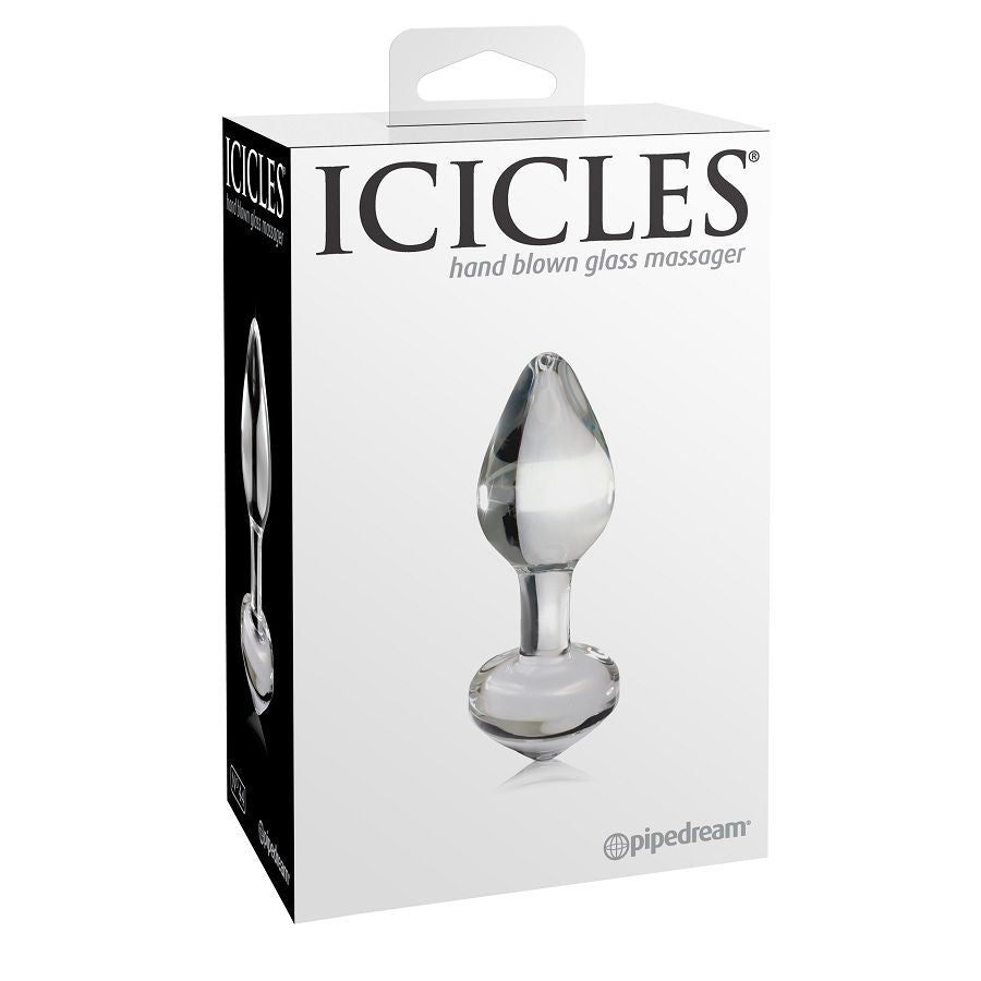 ICICLES - N. 44 TRANSPARENT PLUG ANAL