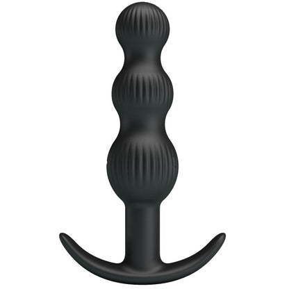 PRETTY LOVE - PLUG ANAL VIBRANT SIDNEY 10 VIBRATIONS NOIR