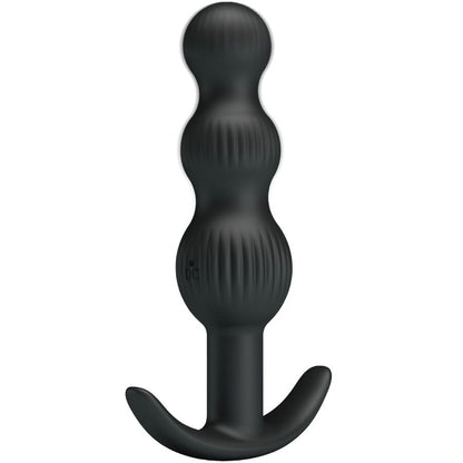 PRETTY LOVE - PLUG ANAL VIBRANT SIDNEY 10 VIBRATIONS NOIR