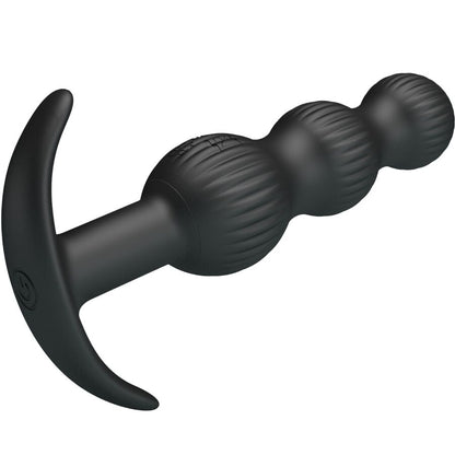 PRETTY LOVE - PLUG ANAL VIBRANT SIDNEY 10 VIBRATIONS NOIR