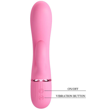 PRETTY LOVE - VIBROMASSEUR RABBIT POINT G ROSE
