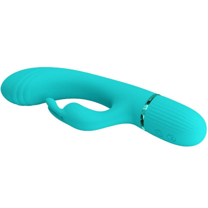 PRETTY LOVE - VIBROMASSEUR RABBIT SCOCCO TURQUOISE