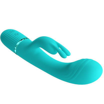 PRETTY LOVE - VIBROMASSEUR RABBIT SCOCCO TURQUOISE