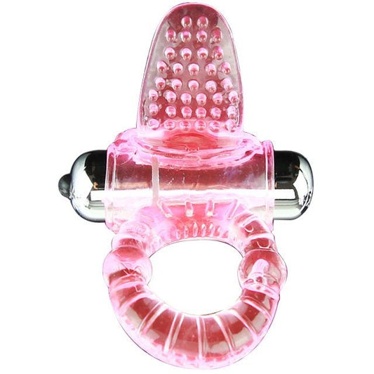BAILE - COCK RING VIBRATEUR ROSE SWEET ABS 10 RYTHMES