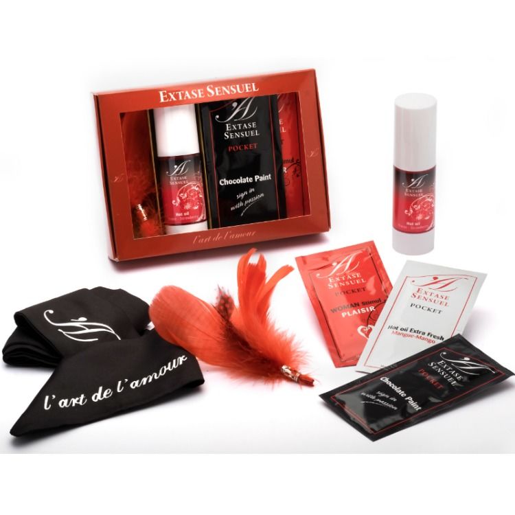 EXTASE SENSUAL - COFFRET DE MASSAGE SENSUEL