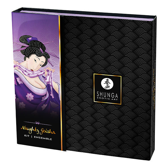 SHUNGA - COFFRET DE MASSAGE GEISHA + BALLE VIBRANTE