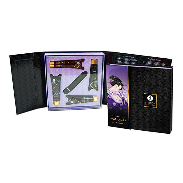 SHUNGA - COFFRET DE MASSAGE GEISHA + BALLE VIBRANTE