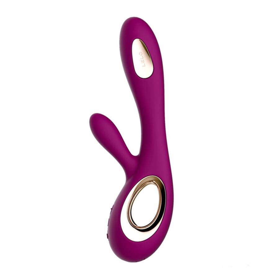 LELO - SORAYA WAVE VIBROMASSEUR RABBIT DEEP ROSE