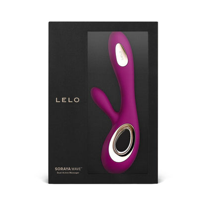 LELO - SORAYA WAVE VIBROMASSEUR RABBIT DEEP ROSE