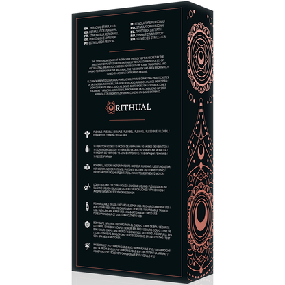 RITHUAL - KRIYA VIBROMASSEUR RECHARGEABLE G-POINT NOIR