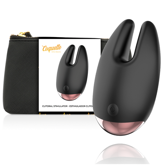 COQUETTE CHIC DESIRE - STIMULATEUR CLITORIDIEN NOIR / OR