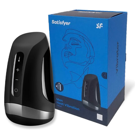 SATISFYER -  MASTURBATEUR HOMME CHALEUR VIBRATION