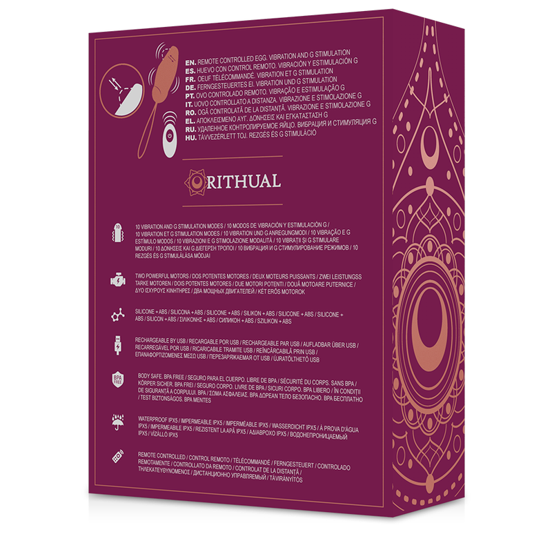 RITHUAL - PRIYA EGG STIMULATEUR CLITORIDIEN