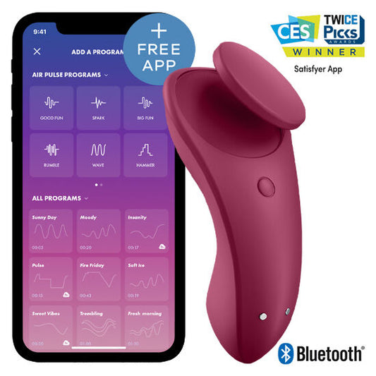 SATISFYER - CULOTTE SECRET SEXY VIBROMASSEUR