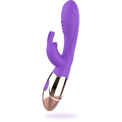 WOMANVIBE - VIBROMASSEUR RABBIT RECHARGEABLE EN SILICONE VIORA