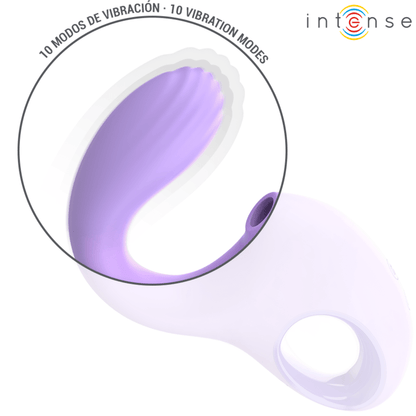 INTENSE FUN INTENSE - BAXTER VIBROMASSEUR & STIMULATEUR CLITORIDIEN VIOLET