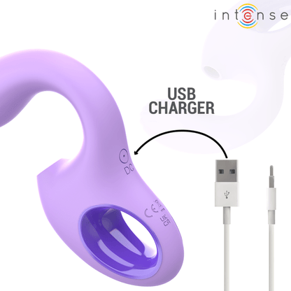 INTENSE FUN INTENSE - BAXTER VIBROMASSEUR & STIMULATEUR CLITORIDIEN VIOLET