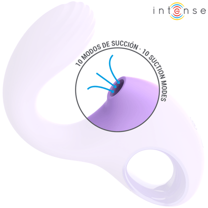 INTENSE FUN INTENSE - BAXTER VIBROMASSEUR & STIMULATEUR CLITORIDIEN VIOLET