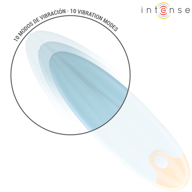 INTENSE FUN INTENSE - MIKE BULLET VIBRANT 10 VIBRATIONS BLEU