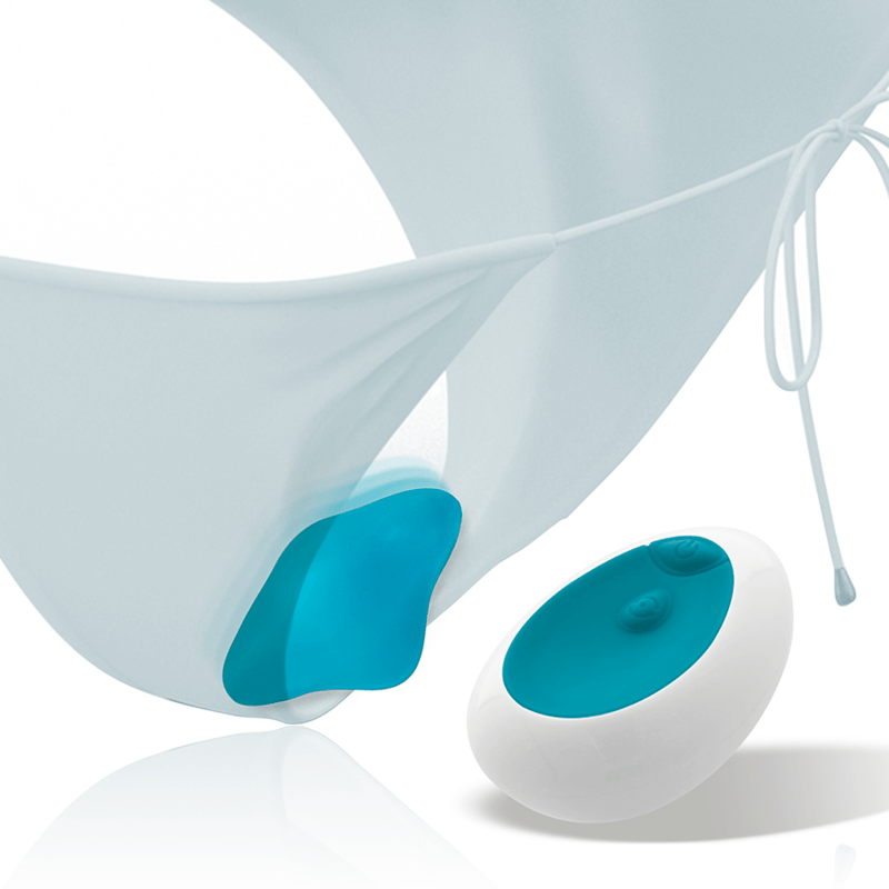 INTENSE FUN INTENSE - SAMANTHA PANTIE TÉLÉCOMMANDE BLEU
