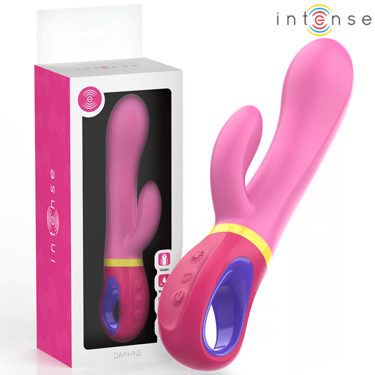 INTENSE FUN INTENSE - VIBROMASSEUR RABBIT ROSE DAPHNE