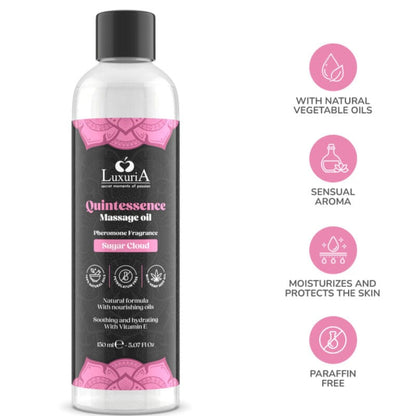 INTIMATELINE INTIMATELINE LUXURIA - HUILE DE MASSAGE NUAGE DE SUCRE 150 ML