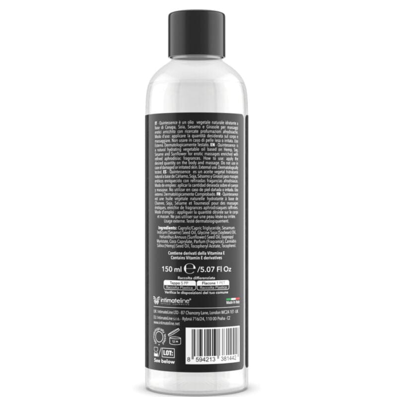 INTIMATELINE INTIMATELINE LUXURIA - HUILE DE MASSAGE NUAGE DE SUCRE 150 ML