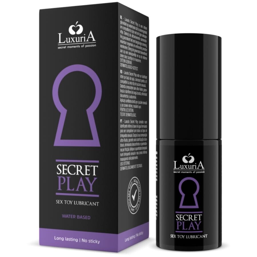 INTIMATELINE LUXURIA INTIMATELINE LUXURIA - LUBRIFIANT POUR JOUETS SEXUELS SECRET PLAY 30 ML