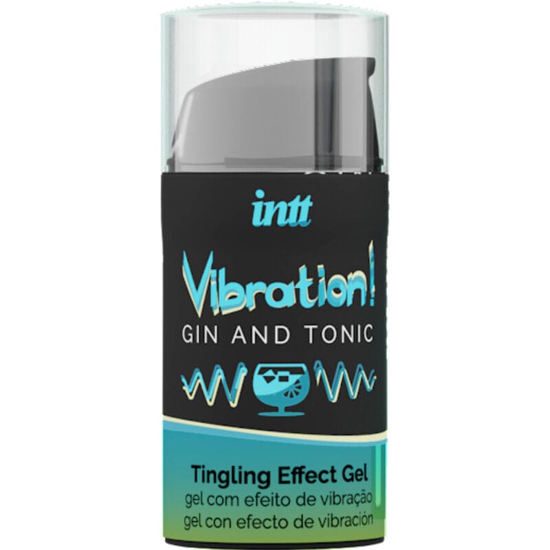 INTT UNISEX AROUSAL GEL INTT - GEL VIBRATEUR LIQUIDE PUISSANT STIMULANT INTIME GIN & TONIC 15ML