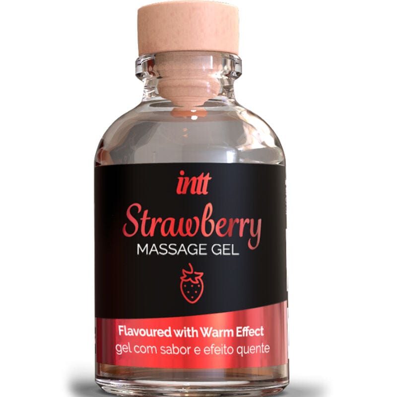 INTT MASSAGE & ORAL SEX INTT MASSAGE & ORAL SEX - GEL DE MASSAGE EFFET CHAUD SAVEUR FRAISE