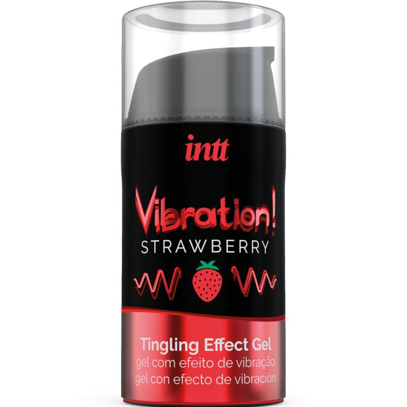 INTT UNISEX AROUSAL GEL INTT - PUISSANT STIMULANT INTIME GEL VIBRANT LIQUIDE FRAISE 15 ML