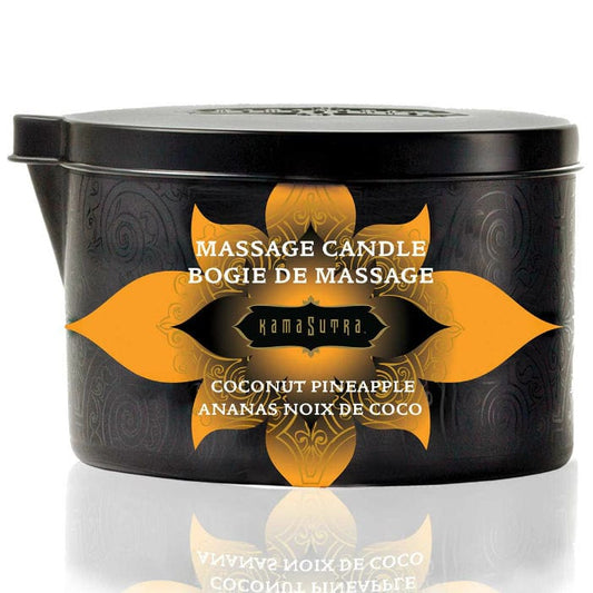 KAMASUTRA COSMETICS KAMASUTRA - BOUGIE DE MASSAGE COCO ET ANANAS 170GR
