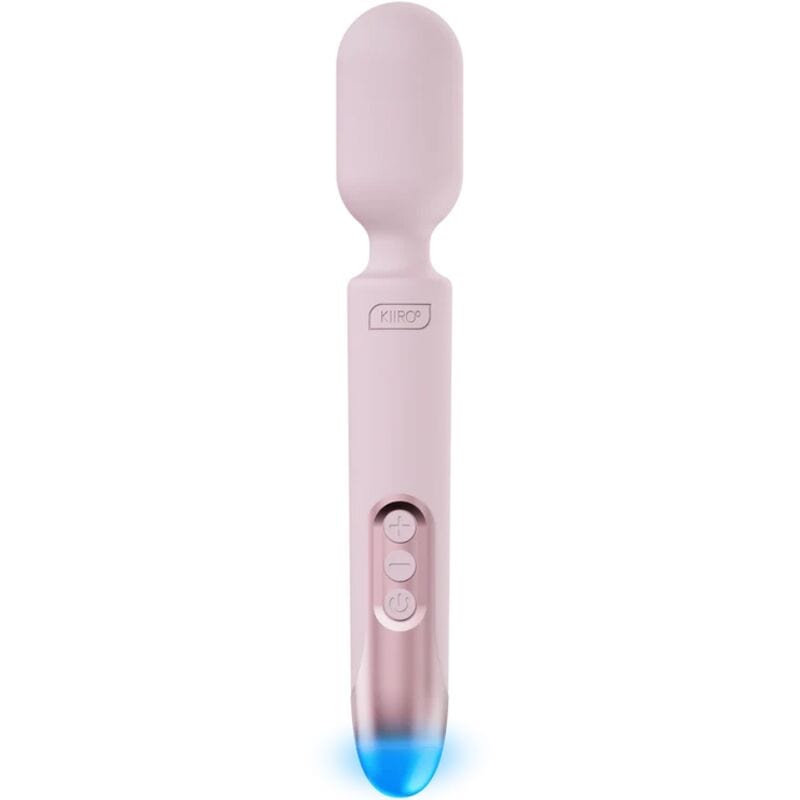 KIIROO KIIROO - PROWAND VIBRATEUR WAND TÉLÉCOMMANDE + APPLICATION GRATUITE ROSE