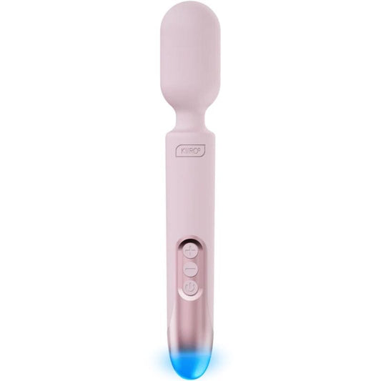KIIROO KIIROO - PROWAND VIBRATEUR WAND TÉLÉCOMMANDE + APPLICATION GRATUITE ROSE