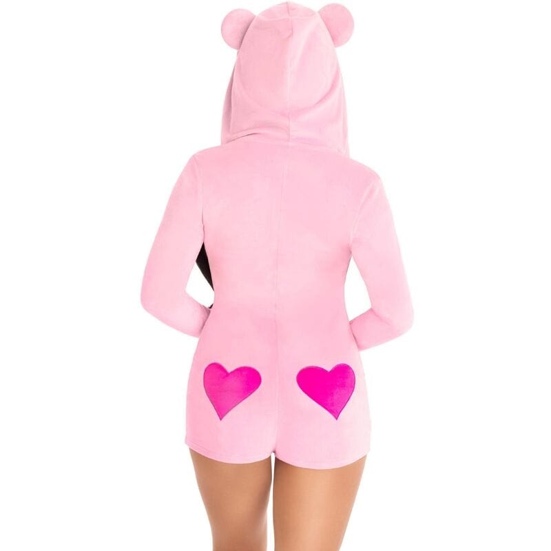LEG AVENUE COSTUMES LEG AVENUE - BODY VELOURS OURS EN TEDDY ROSE M