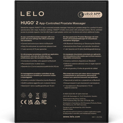 LELO LELO - MASSEUR DE PROSTATE HUGO 2 VERT