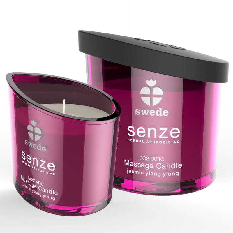 Crown Style LOT spécial glisse | Huile de massage + bougies de massage + stimulant clitoris + huile de massage bio
