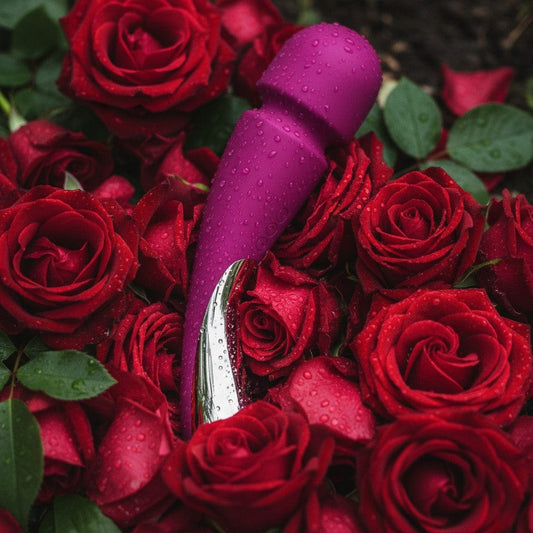 Crown Style POUR ELLE | Huile de massage+vibro+pétales de rose