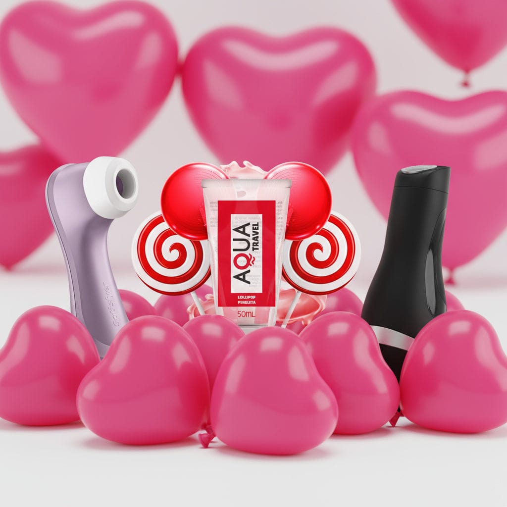 Crown Style Pour ELLE & LUI | Lubrifiant + masturbateur homme + stimulateur clitoridien