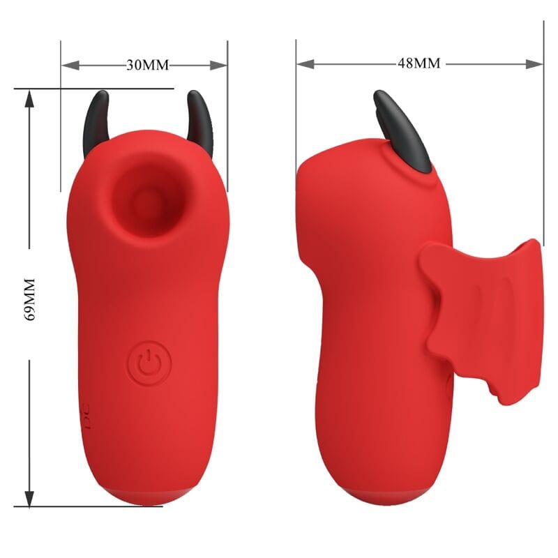 PRETTY LOVE SMART PRETTY LOVE - MINI JOUETS AMUSANTS STIMULATEUR CLITORIDIEN MAGIC DIABLE