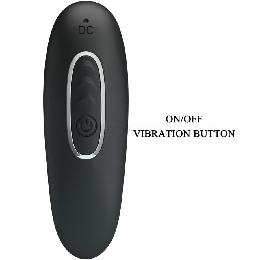 PRETTY LOVE PRETTY LOVE - PLUG ANAL VIBRANT CORBAN 10 VIBRATIONS NOIR